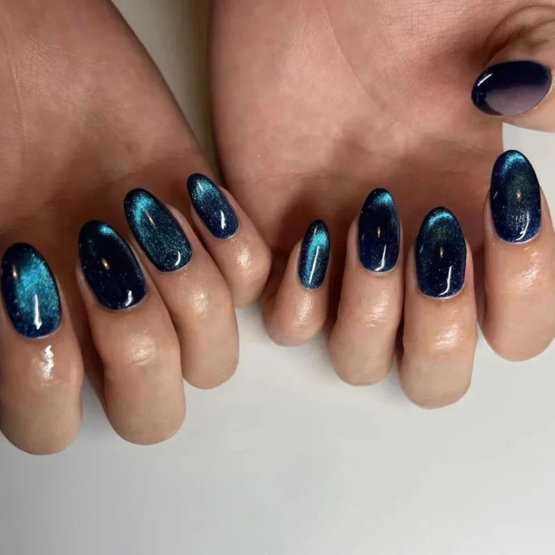 The Scholar — Wine Red Burgundy Press-On Nails